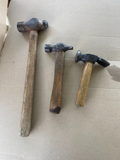 3 vintage collectable hammers George Barnsley Sheffield cobbler Gilpin & Bedford