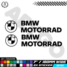 2x BMW MOTORRAD Vinyl Decal