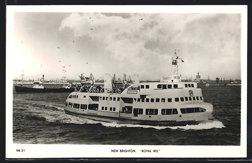 Postcard passenger ship royal - postcard,