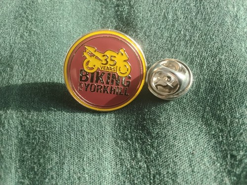 Biking yorkshire years pin - yorkshire, 35