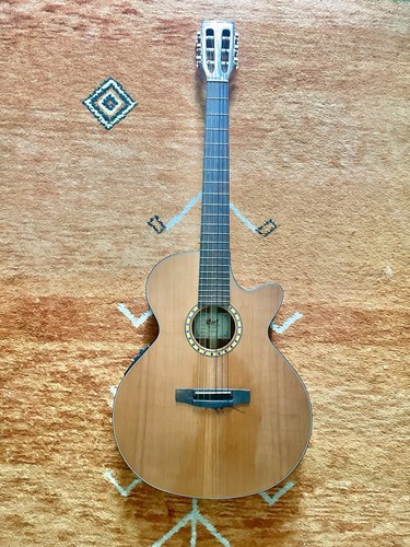 Cory ce7 nat nylon guitar - cory,