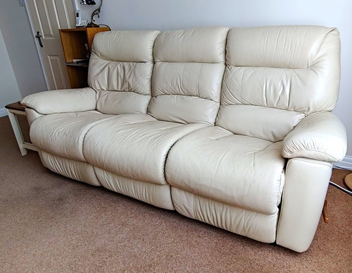Pair boy sofas cream - pair,