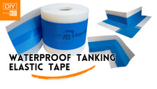 5m-100m Flexible Waterproof Tanking Tape Wetroom Bathroom Shower Aqua Build Seal