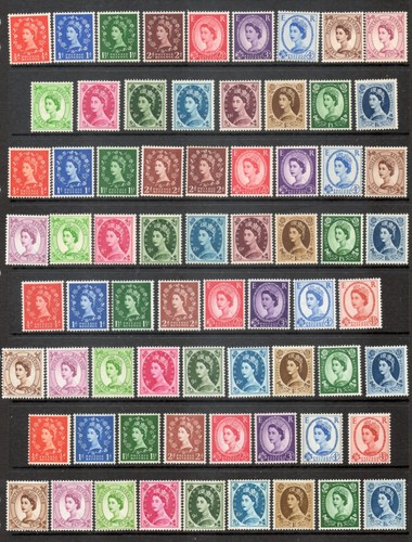 Stamps complete wilding - stamps, 4