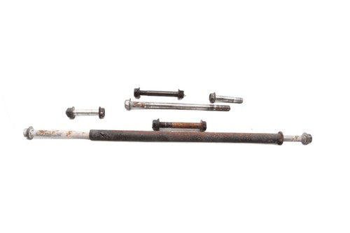 Frame screw set - , axle