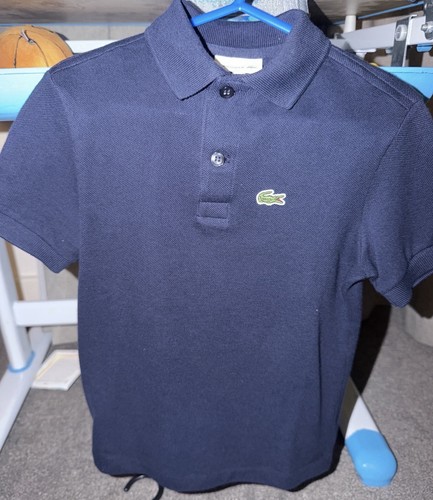 Boys lacoste navy - blue, polo