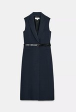 ZARA LONG WAISTCOAT WITH BELT