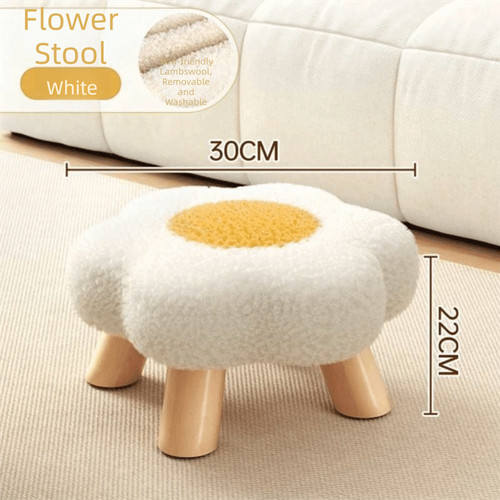 Wooden small sitting stool - wooden,