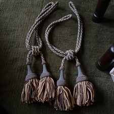 CURTAIN ROPE TIE BACKS COUNTRY