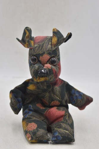 Vintage fabric teddy bear - c&a,