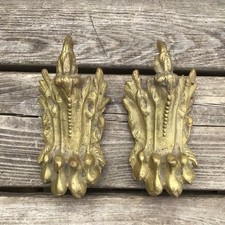 Antique French Dragon Claw Ormolu Brass Decorative Furniture Hardware Fittings