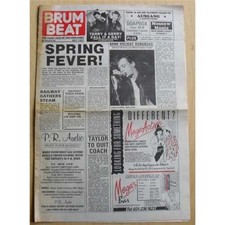 WILD FLOWERS BRUM BEAT #80 MAGAZINE MAY 1987 NEIL COOK SMALL COVER PIC UK