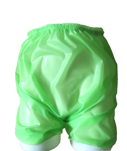Latex bloomer panties rubber - panties,