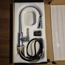Ibergrif M22136 Kitchen Sink Taps Mixer with Pull Out Spray, High Arc