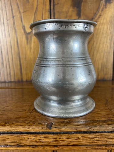 Pewter gill measure reid - measure, &