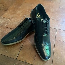 BNIB Mens Bernie Black leather