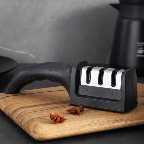 Stages knife sharpening - knife,