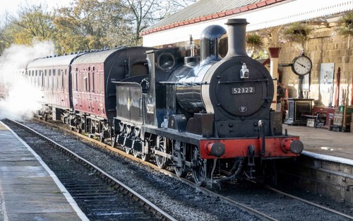 Preserved steam locomotive