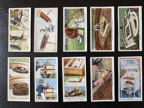 Cigarette cards garden - cigarette,