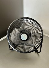 8"  Portable Mini USB Desk Fan Small Quiet Personal Cooler Table USB Power Metal