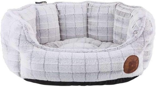 Petface plush oval dog bed - petface,