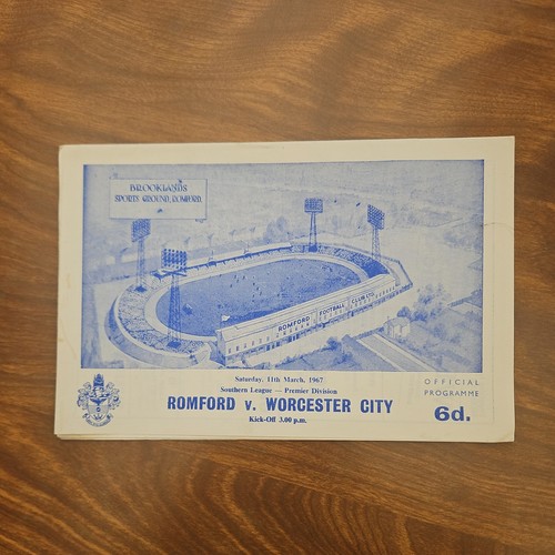 Romford worcester city - romford,
