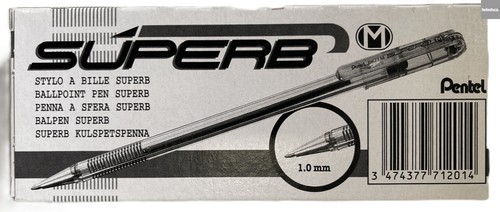 Pentel superb ballpoint pens - pentel,