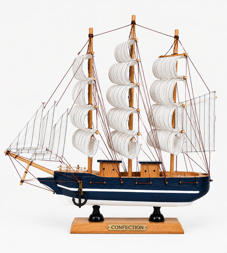 Handcrafted wooden tall ship - handcrafted,
