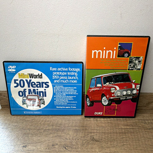 Classic mini car dvds - classic,
