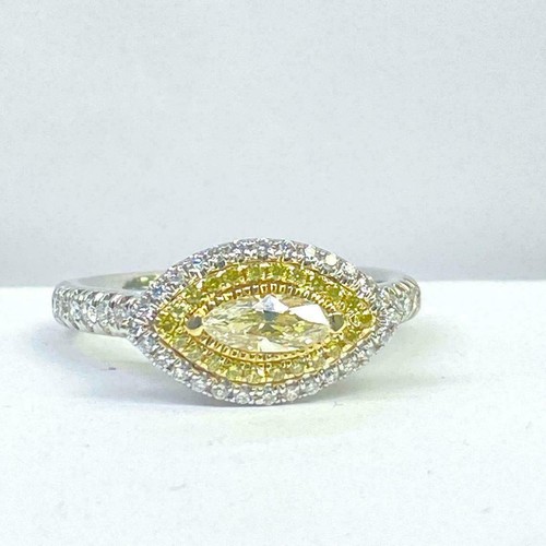 Canary yellow marquise - 1.50,