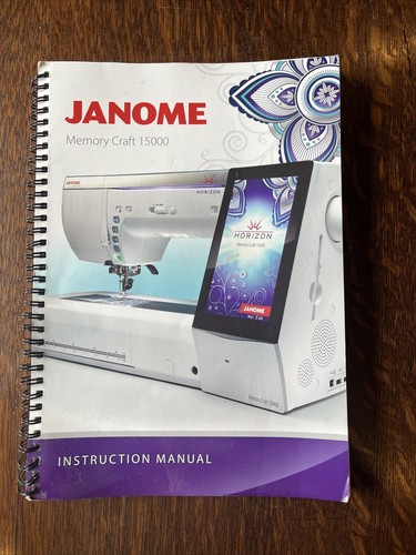 Janome memory craft - janome, 15000