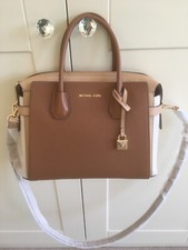 Michael Kors Mercer Luggage/Tan Handbag