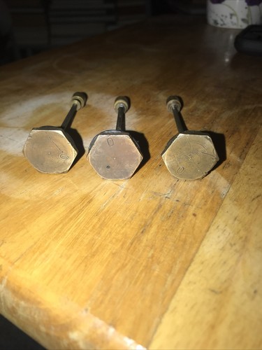 Rare brass dashpot - brass,