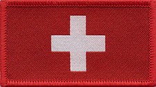Swiss Flag Switzerland Woven