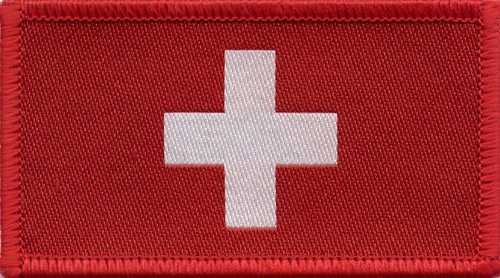 Swiss flag switzerland - flag, woven