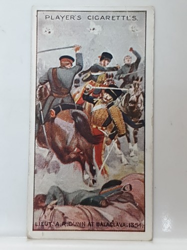 Cigarette card player - card,,