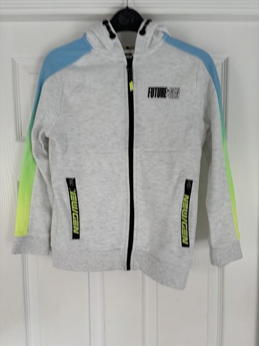 Boys grey full zip - grey, f&f