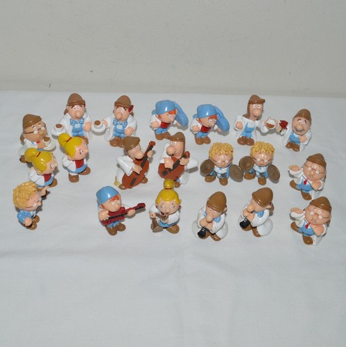 Tetley tea folk figures - tea,