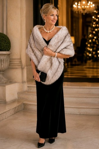 Faux fur bridal - fur,