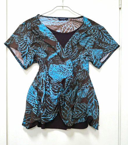 Saloos women brown blue - women’s, brown/blue