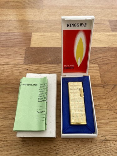 Unused vintage kingsway butane - unused,