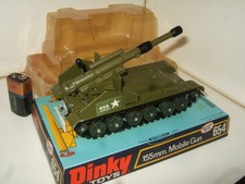 Dinky 654 US Artillery 155mm