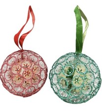 Vintage Sparkle Kissing Balls