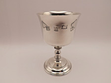 Hallmarked Silver Barker Ellis Ltd Edition York Minster Goblet 61/500 & C of A