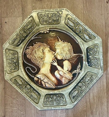 Decorative plaster plaque - decorative,