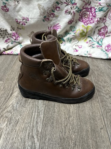 Loveson brown leather hiking - brown,