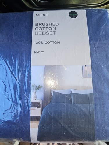 Next brushed cotton bedset - brushed,