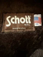 Schott Men's Bomber Jacket