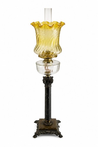 Complete banquet oil lamp with - banquet,