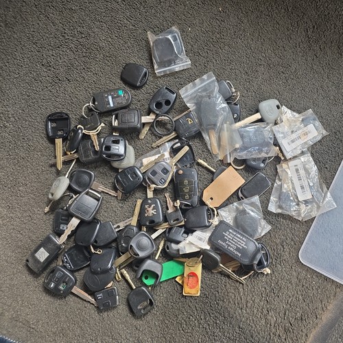 Job lot car keys - lot, various